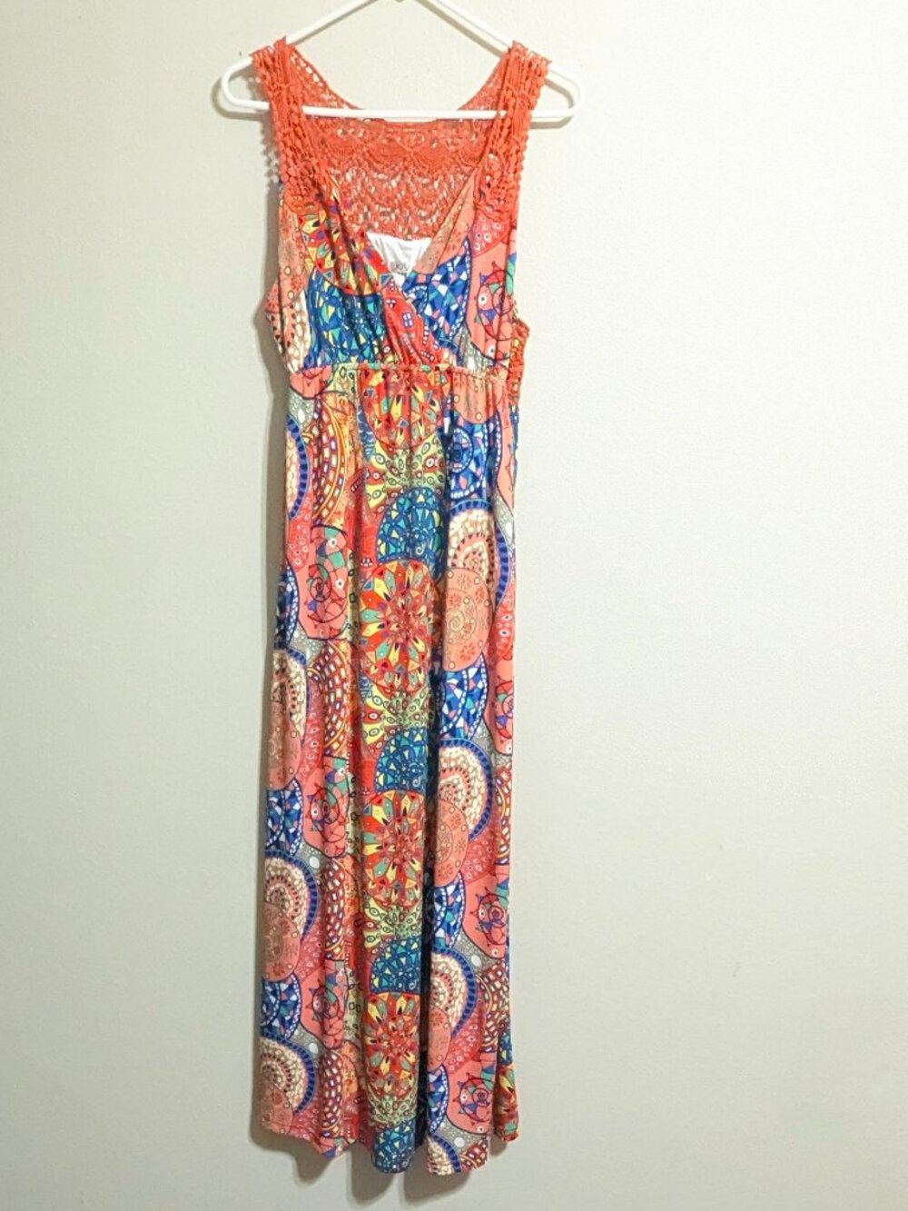 Joy Joy Maxi Dress Size Medium